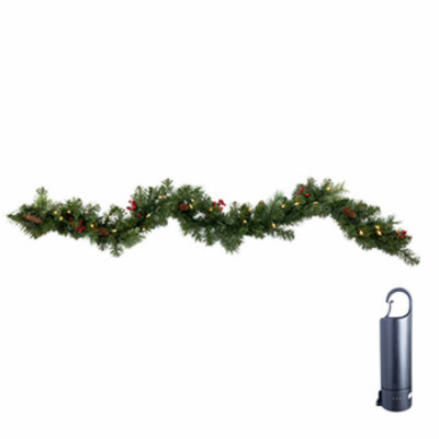 9' RCHG WW Pine Garland