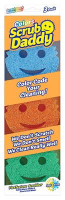 Sponges, Assorted Colors, 3-Pk.