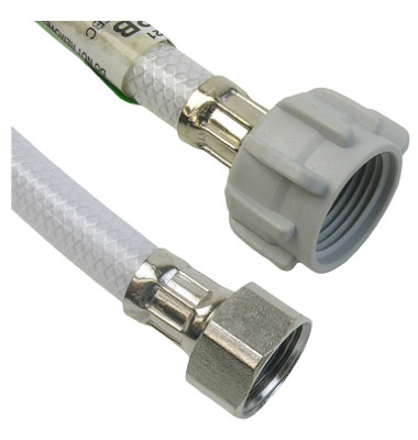 Poly Toilet Connector, Flexible, 1/2 IP x 7/8 Ballcock x 20 In.
