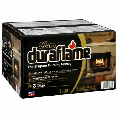 3-Hour Gold Firelogs, 4.5-Lbs. Each, 6-Pk.