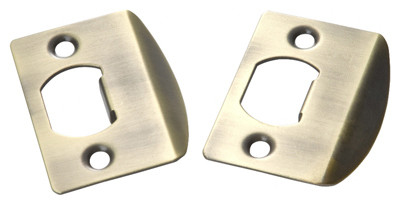 Antique Brass Full Lip Strike, 2-Pk.