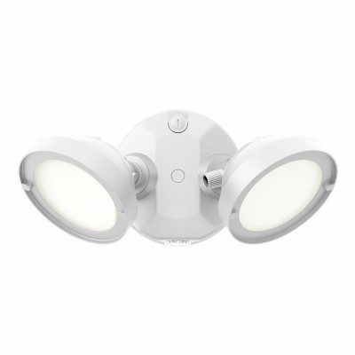 Halo 150-Watt 0  Bronze Outdoor Integrated LED Flood Light with Dusk to Dawn