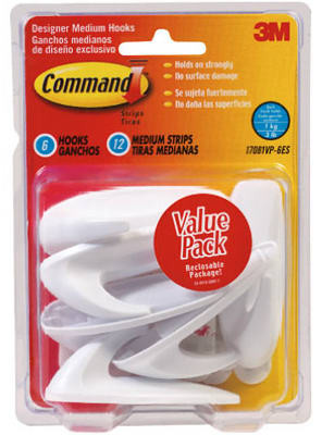 18-Count Medium Hook Pack