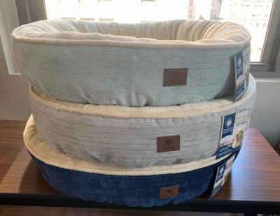 Large Round Dog Bed