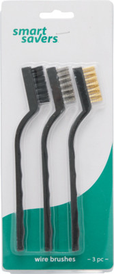 SS 3PK Wire Brush Set