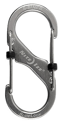 S-Biner SlideLock, #2, Stainless Steel