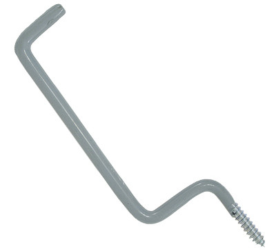 Screw-In Ladder Hook, 8 In., 2-Pack