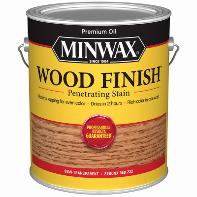 Wood Finish, Sedona Red, Gallon (2 pieces)