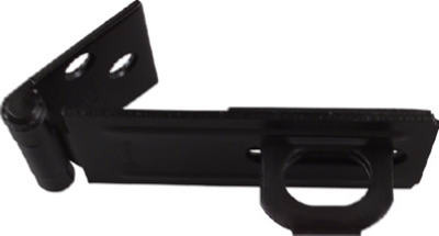 Safety Hasp, Black, 3-1/4 In.