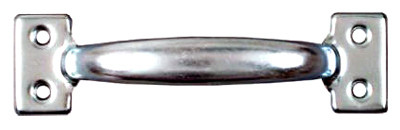 Utility Pull, Zinc, 6-1/2 In.