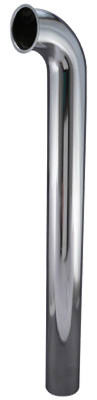 Sink Drain Direct Connect Waste Arm, Chrome Plated, 1-1/2 x 15-In.