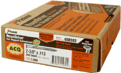 Collated Framing Nails, Paper Tape, 30 Degree, 3 x .131 In., 2,000-Ct.