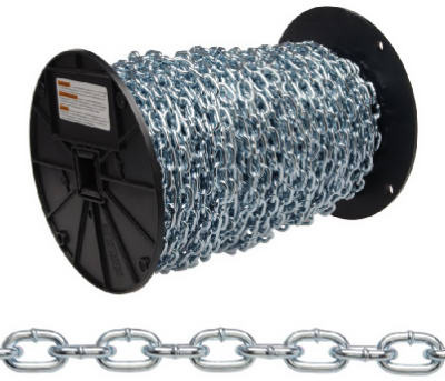 #2 Zinc Machine Chain, 125 Ft.