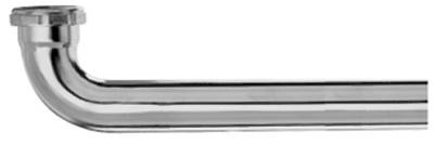 Slip Joint Waste Arm Drain Pipe, Chrome Plated, 22-Ga., 1-1/2 x 7 In.