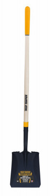 Square Point Transfer Shovel, Long Wood Handle