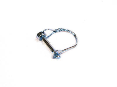 Coupler Pin, Chrome, 1/4 In.