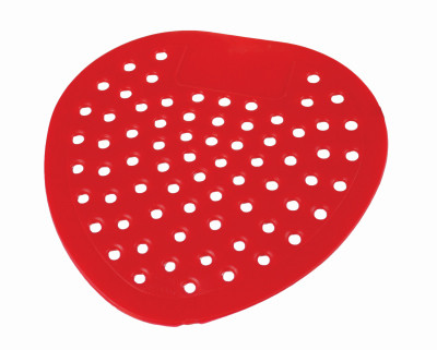 Urinal Screen, Cherry Color, 8 x 8 In.