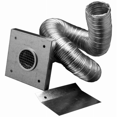Air Intake Kit for Pellet Stoves, 2-In.