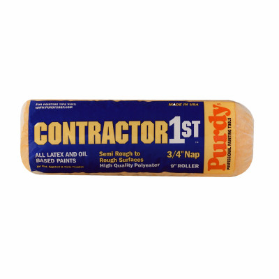 Contractor 1st Paint Roller Cover, 9 x 1 In.
