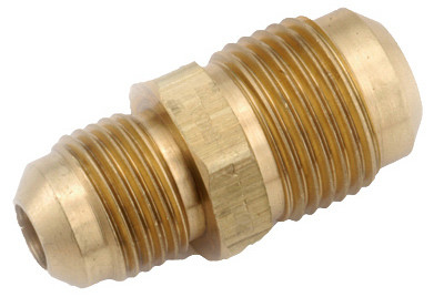 Pipe Fitting, Flare Reducing Union, Lead Free Brass, 1/2 x 3/8 In. (5 pieces)