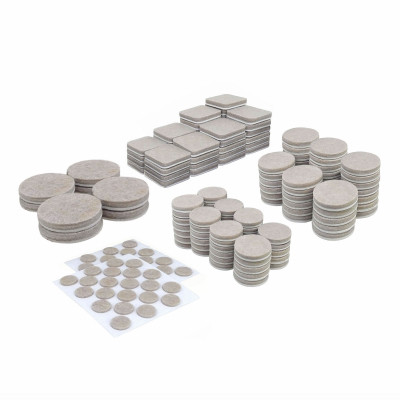 Super Sliders Felt Furniture Pads Variety Assortment (184-Piece)