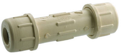 CPVC Compression Repair Pipe Coupling, 5/8 OD x 1/2 In.
