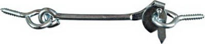 Zinc Safety Gate Hook, 6 In.