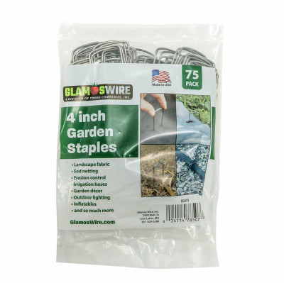 75PK 4" Land Staples (20 pieces)