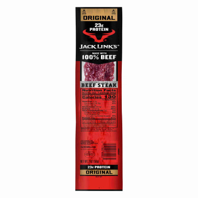 Meat Snacks, Original Beef Steak Jerky, 2.-oz. (12 pieces)