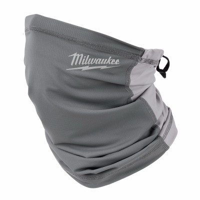 Workskin Performance Neck Gaiter, Washable, Gray