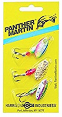 Spinner Fishing Lures, 1/8 oz. 3-Pk.