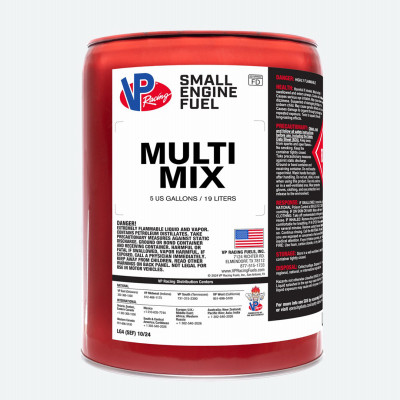 VP Multi-Mix 40:1/50:1 Premixed Fuel for 2-Cycle Engines 5 Gallon Pail