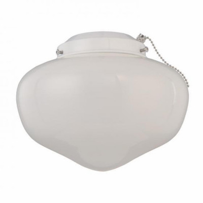 LED Schoolhouse Ceiling Fan Light Kit, Damp Location Rated