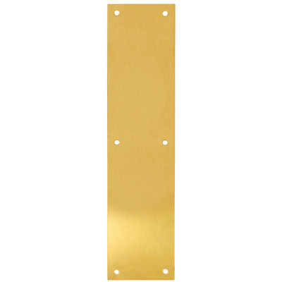 Push Plate, 3.5 x 15-In.