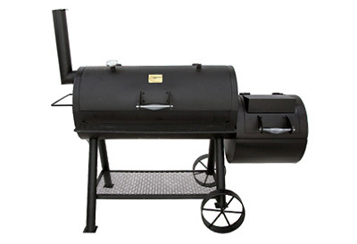 Charcoal Grill, 1060-Sq. In., Black Stainless Steel