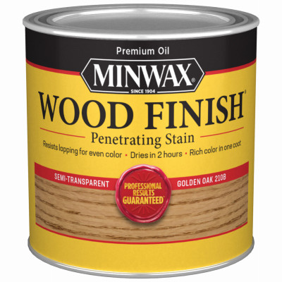 Golden Oak Wood Finish, 1/2 Pt.