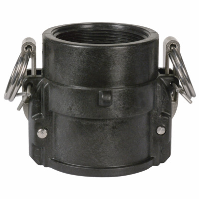 Part D Female Polypropylene Cam & Groove Coupling, 1-1/2 In.