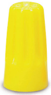 Wire Connector, 18-22 AWG, Yellow, Medium, 25-Pk.