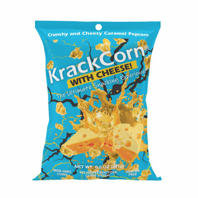 Crunchy Caramel Popcorn With CHEESE! 8.5 oz. (6 pieces)