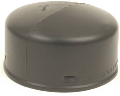 Poly Snap Drain Tube End Cap, 4 In.