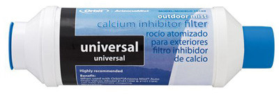 Calcium Inhibitor Filter For Outdoor Mist Cooling System