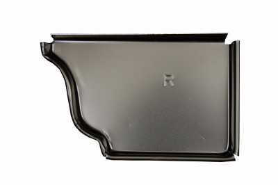 5" BLK Right End Cap