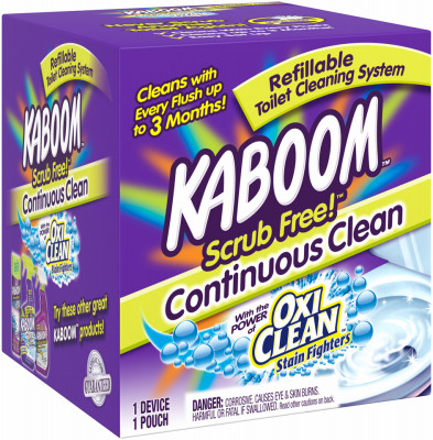 Scrub Free! Toilet Cleaning System with OxiClean