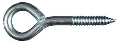 Lag Screw Eye, Zinc, 7/16 x 5-1/4 In.