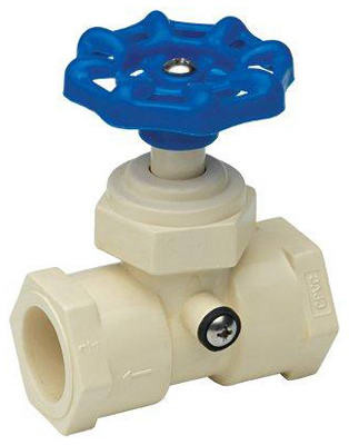 CPVC Stop & Waste Valve With Drain Cap, 3/4 In.