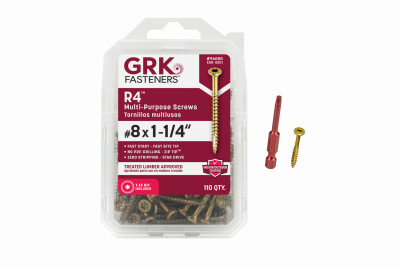 GRK R4 #8 x 1-1/4" Screws 110-Ct.