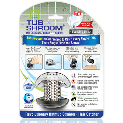 Drain Protector & Hair Catcher, Stainless Steel