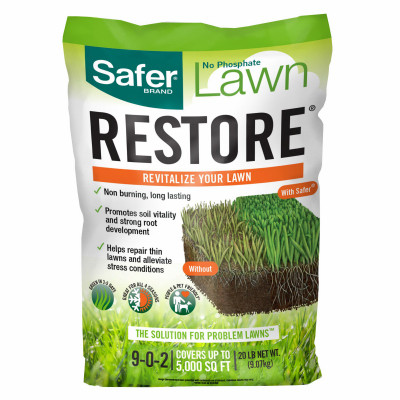 Lawn Restore Fertilizer, 20 Lbs., Covers 5000 Sq. Ft.