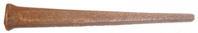 Masonry Nails, Hardened Steel, 2 In., 1 Lb.