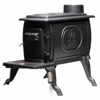 Rustic Wood Stove, Cast Iron, US1269E